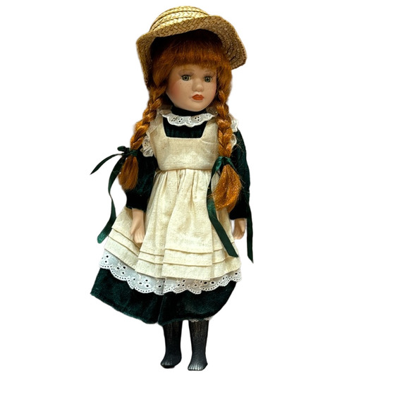 Anne of Green Gables Collectible Porcelain Doll - Picture 1 of 8
